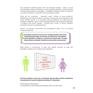 Kurs dla par „Pogłęb relację poprzez świadomą komunikację” – 2 wydrukowane workbooki