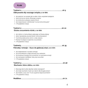 Kurs dla par „Pogłęb relację poprzez świadomą komunikację” – 2 wydrukowane workbooki